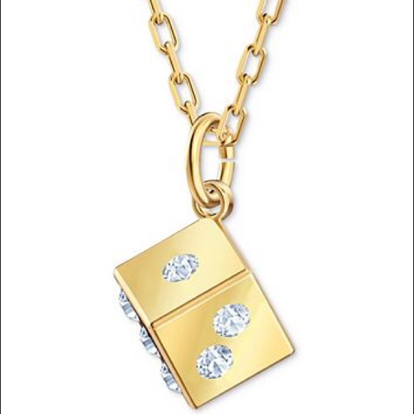 Swarovski Dice Necklace brand new in box - Picture 2 of 5